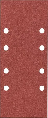 Produktbild von Schleifblatt-Set für Schwingschleifer, 8 Löcher, 93 x 230 mm, K 120, 25er-Pack