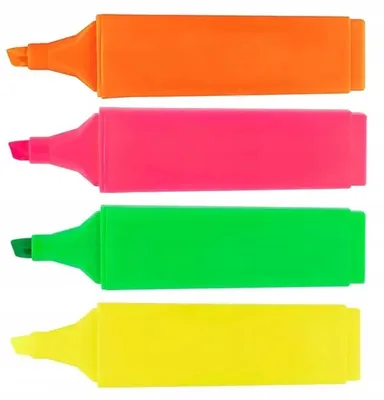 Produktbild von Karwil Textmarker Set 4 Farben 4 Stück