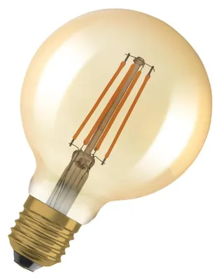 Immagine prodotto di OSRAM Vintage 1906 LED CLASSIC 6,5W 824 Gold E27 lampada 725lm 2400K bianco caldo come 55W dimmerabile 4099854132315