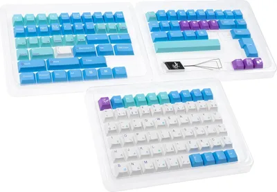 Produktbild von Ducky x MK Frozen Llama Keycap Set