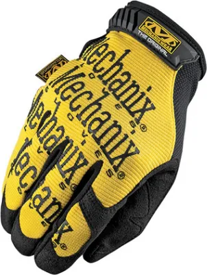 Obrázek produktu pro Rukavice MECHANIX WEAR, model "The Original", žluté barvy, velikost XL