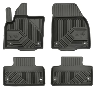 Zdjęcie produktu dla Dywaniki gumowe do Land Rover Range Rover Evoque I 2011-2018 (SUV) – 4 szt., czarne, dopasowane
