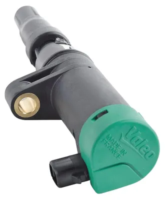 Produktbild von VALEO Zündspule, 1 Sekundärauslass, 2 Pins, Primärwiderstand 0,51