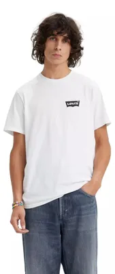 Zdjęcie produktu dla T-shirt męski Levi's, model 22491-1693, biały, z nadrukiem, klasyczny krój