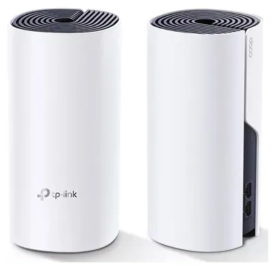 Obrázek produktu pro TP-Link Deco P9 (2-pack), Bílá, Vnitřní, Síťový systém, Výkon, Dvoupásmový (2,4 GHz / 5 GHz), Wi-Fi 5 (802.11ac)