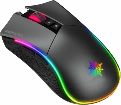 Produktbild von Inca IMG-GT19, rechts, USB Typ-A, 4800 DPI, Schwarz, Grau