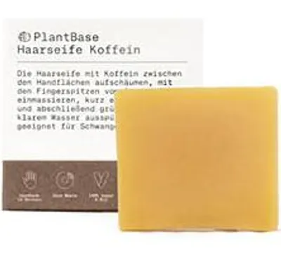 Produktbild von PlantBase Haarseife Koffein Bio 100g