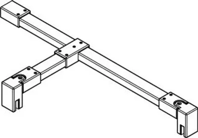 Produktbild von Kermi ZDSSSFWXB125VK Stabilisierung Walk-In XB SSSFW