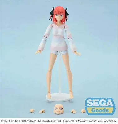 Produktbild von The Quintessential Quintuplets Actionfiguren Nino Nakano 15 cm
