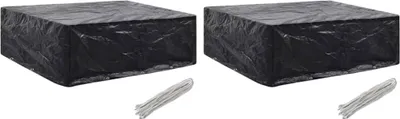 Produktbild von The Living Store Gartenmöbel-Abdeckungen 2 Stk. 8 Ösen 250x210x90 cm