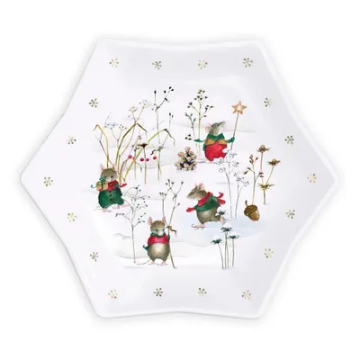 Produktbild von Grätz-Verlag, Gebäckteller Lustige Winterfreunde, Weihnachten