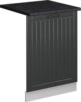 Productafbeelding van Vaatwasserfrontpaneel Vicco Fame-Line Antraciet landhuis 60 cm , WB Antraciet, Model 55321