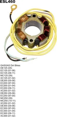 Produktbild von Lichtmaschinenwicklung (Stator) Mit Gasbeleuchtung 125/200/250/300 97-11