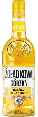 Obrázok produktu pre "Likér Zoladkowa Gorzka QM – Quitten Minze (0,5L)"