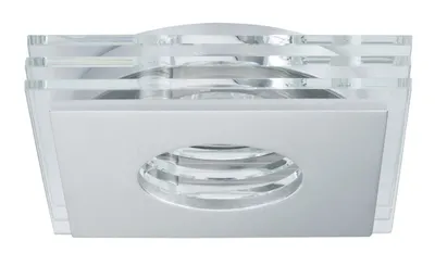 Obrázok produktu pre CombiSystems Deco vstavané svietidlo Layer max. 50 W, brúsený hliník, sklo
