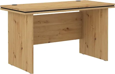 Produktbild von Masseno Schreibtisch MALTESA 138x67x78,1 cm Bürotisch Computertisch, Eiche Artisan