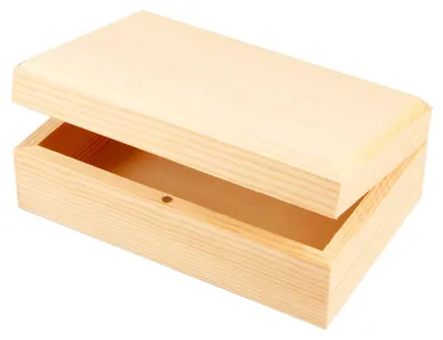 Produktbild von Kreotime - Schmuckschachtel Creativ Company 14x9x5cm Holz | Tasche eine 1 Box
