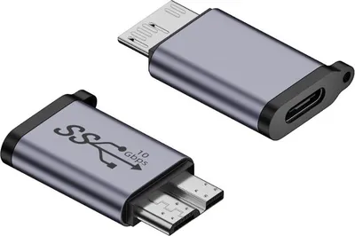 Obrázek produktu pro INF 2ks Type-C Samice na Micro B Samec Adaptér - Hliníková Slitina Převodník