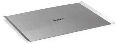 Productafbeelding van Rechthoekige pizzaplaat van roestvrij staal, 40 x 30 cm