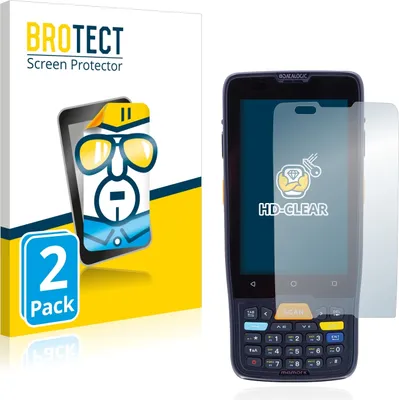 Produktbild von 2x Für Datalogic Memor K Schutzfolie BROTECT Displayschutz Display Schutz Folie Klar Transparent