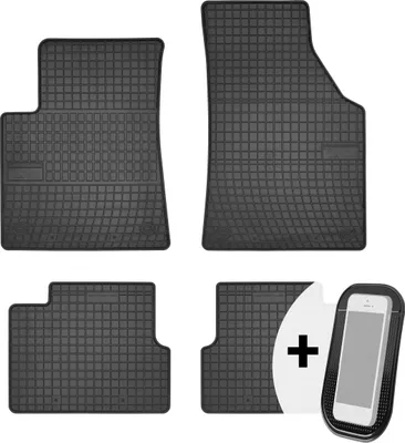 Image de Tapis de sol en caoutchouc Tapis de sol pour voiture Jeu de 4 pièces - convient à la Jeep Cherokee à partir de 2014