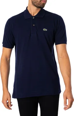 Produktbild von Lacoste Logo-Polo-Shirt, Blau XS