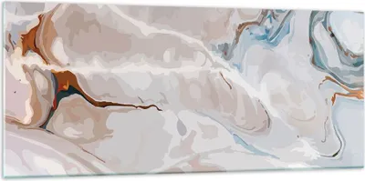 Produktbild von Bilder auf glas - Abstraktion modern - 120x50cm - Glasbilder - Wandbilder - Kunstdruck - zum Aufhängen bereit - Wanddekoration aus Glas - Glas Bilder - Wandbild auf Glas - Einteilig - GAB120x50-4050