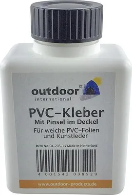 Produktbild von Heusser products PVC-Kleber 04 703-1 100 ml Pinsel im Deckel für Teichfolien