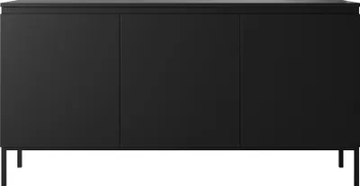 Produktbild von Selsey Sideboard Bemmi - Kommode 3-türig, Schwarz, 150 cm