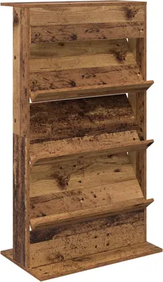 Produktbild von Magazinregal mit Regal Altholz 70 x 41 x 126 cm Holzwerkstoff