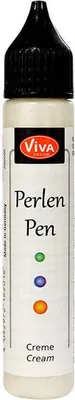 Zdjęcie produktu dla Viva Decor 116210201 ViVA DECOR Perlen Pen, 28 ml, kremowy