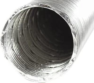 Obrázok produktu pre Vzduchová hadica AD ohybná rúrka, pevný hliník, vysokoteplotná Ø 45 mm, dĺžka