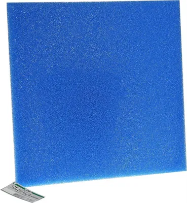 Produktbild von JBL Filterschaum blau grob, Maße: 50 x 50 x 2,5 cm