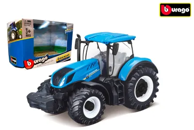Obrázek produktu pro Hračka – traktor Bburago New Holland T7.315 s třením, model 10 cm