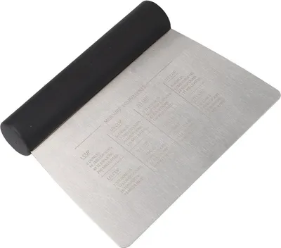 Produktbild von KitchenAid Mehrzweckschaber/-schneider de Edelstahl, schwarz