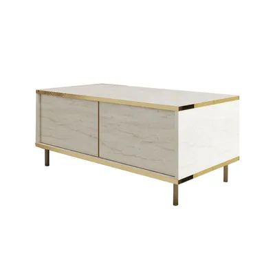 Produktbild von Skye Decor, Imaj - Travertine, Couchtische, Travertin, 90 x 40 x 45 cm