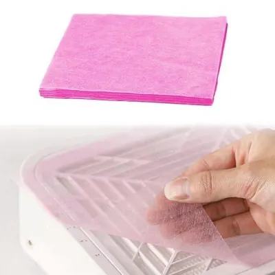 Zdjęcie produktu dla Papier filtracyjny do odpylacza paznokci 200 arkuszy dla salonów