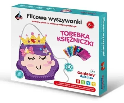 Produktbild von Filzgestickte Accessoires – Prinzessentasche – Askato