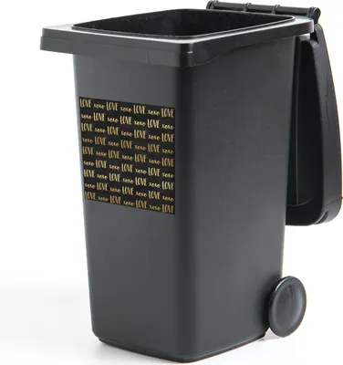 Produktbild von MuchoWow® - Abfall-Aufkleber - Container - für Abfallcontainer