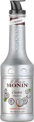 Produktbild von Monin Fruchtpüree Mix Coconut Kokosnuss 1L für Cocktails Milchshakes (1er Pack)