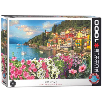 Immagine prodotto di Eurographics Puzzle Comer See, Italien, 1000 Teile, 68 x 48 cm, 6000-5763