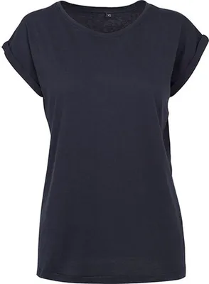 Immagine prodotto di Build Your Brand BY021 | Maglietta a spalla estesa da donna - Colore: Navy - Taglia: XXL