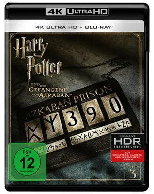Obrázek produktu pro Harry Potter und der Gefangene von Askaban (4K UHD
