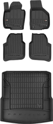Produktbild von FROGUM Gummimatten Auto Fußmatten + Kofferraummatte für Skoda Superb II 2008-2015