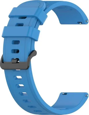 Produktbild von BStrap Silicone V3 Armband für Garmin Vivoactive 3, ocean blue