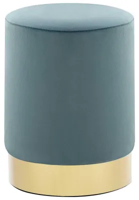 Obrázek produktu pro Elegantní taburet z veluru s  designem