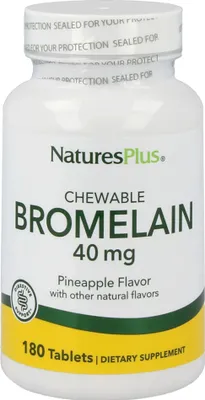 Produktbild von Natures Plus Chewable Bromelain 40 mg-180 Tablets