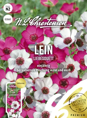 Produktbild von Lein Liebesduett | Blumensamen von N.L. Chrestensen