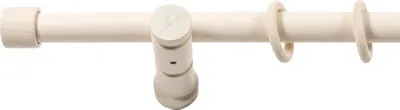 Obrázek produktu pro Jednoduchá garnýž sada TAPPO dřevěná Ø 28 mm 240 cm bílá