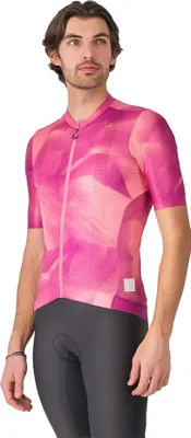 Produktbild von CASTELLI Kurzarm Fahrradtrikot - GIRO ESPRESSO - Rosa XL